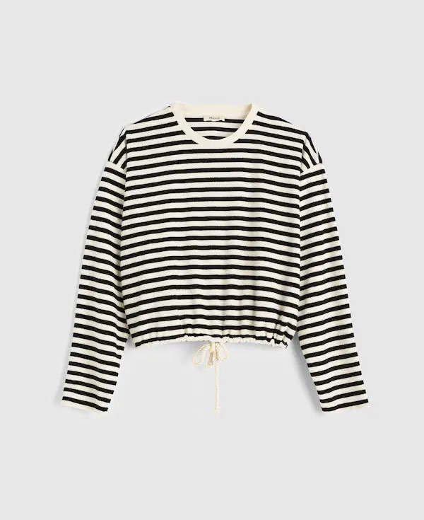 Tie-Waist Top in Terry | Madewell