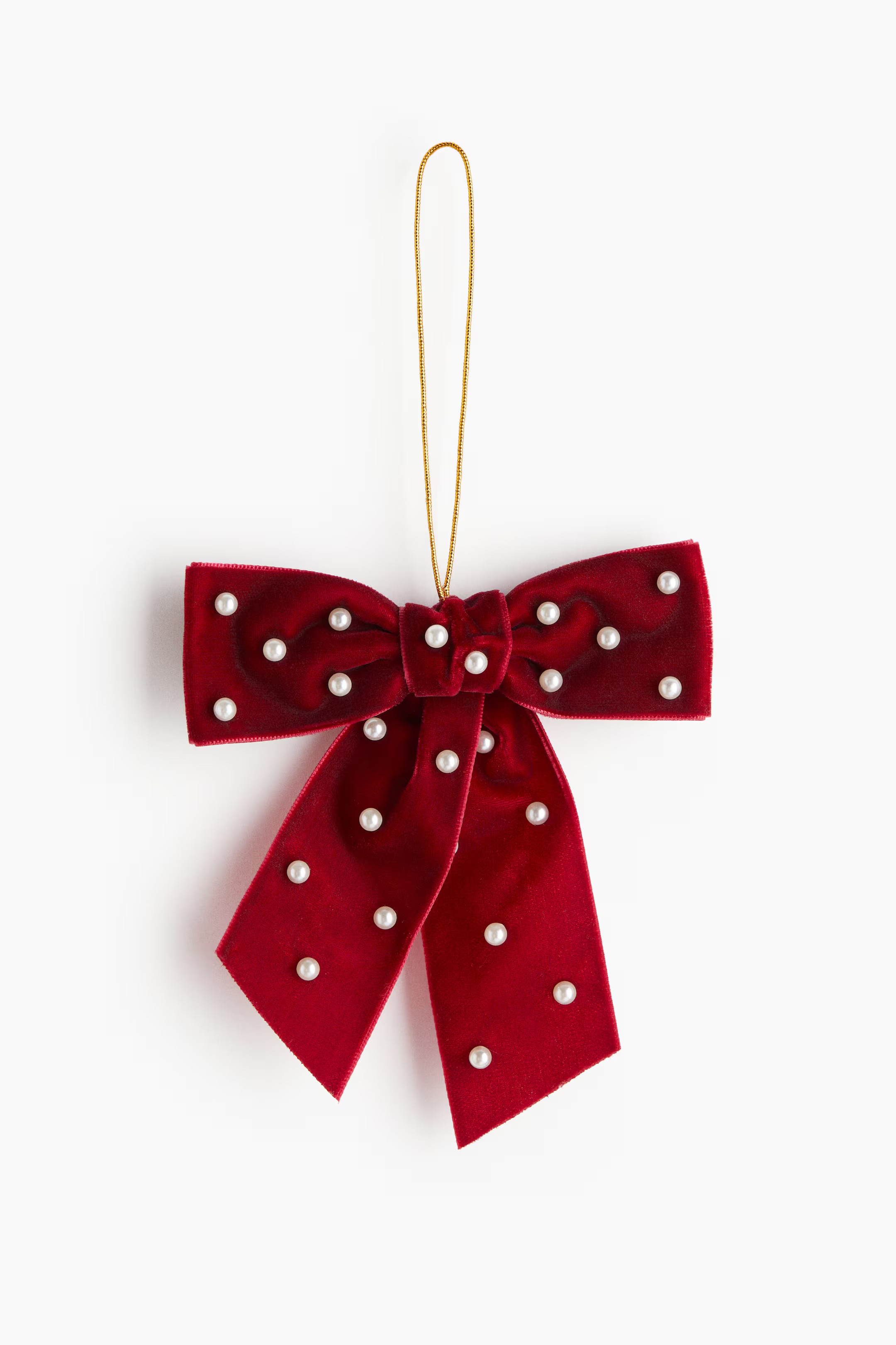 Große Dekoschleife mit Perlen | H&M (DE, AT, CH, NL, FI)