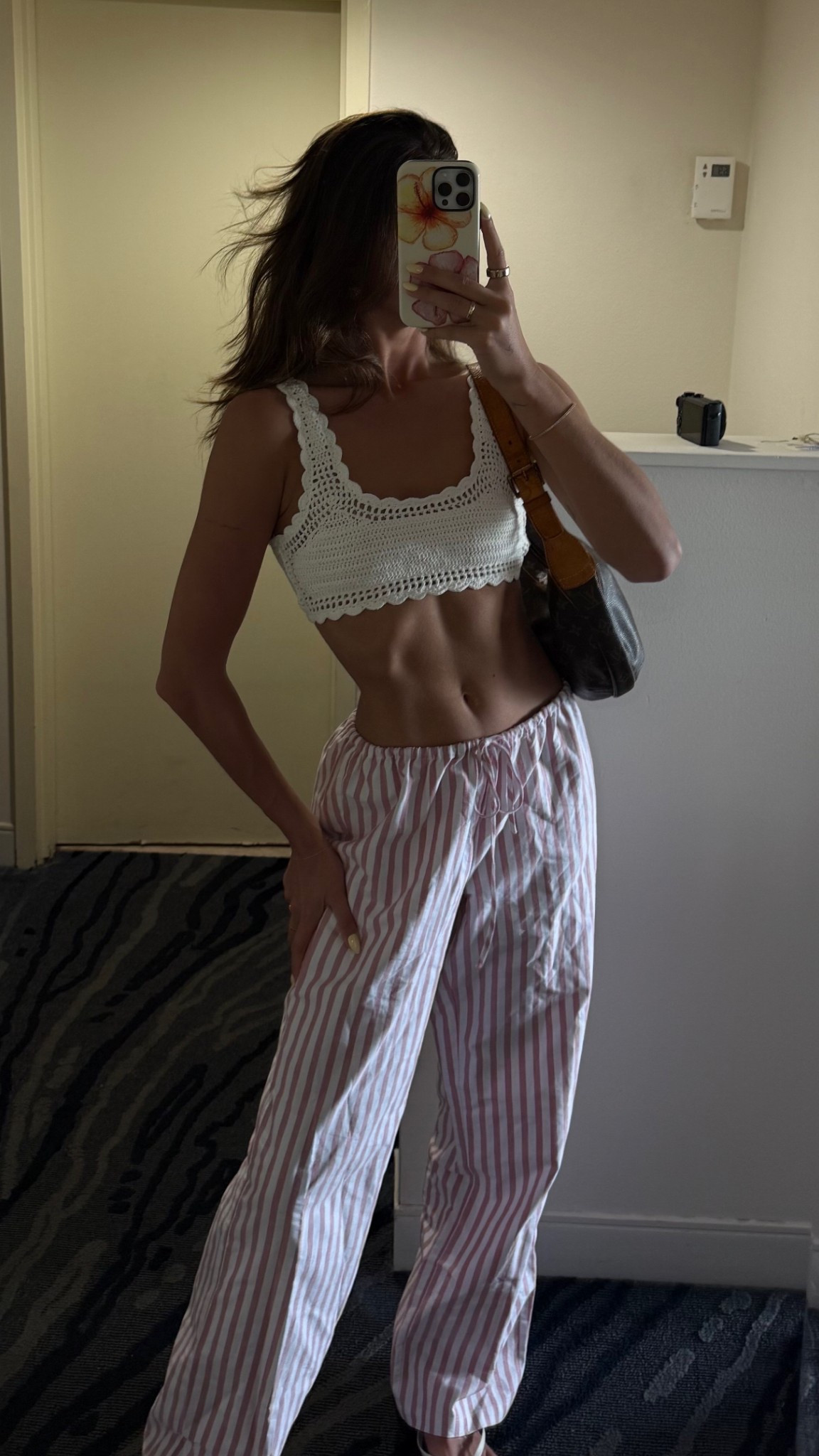 Beach look! This crochet top and striped pants are my fave 

#LTKSeasonal #LTKStyleTip #LTKSwim