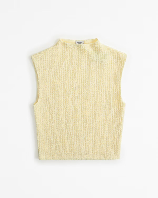The A&F Paloma Bubble Knit Top | Abercrombie & Fitch (US)