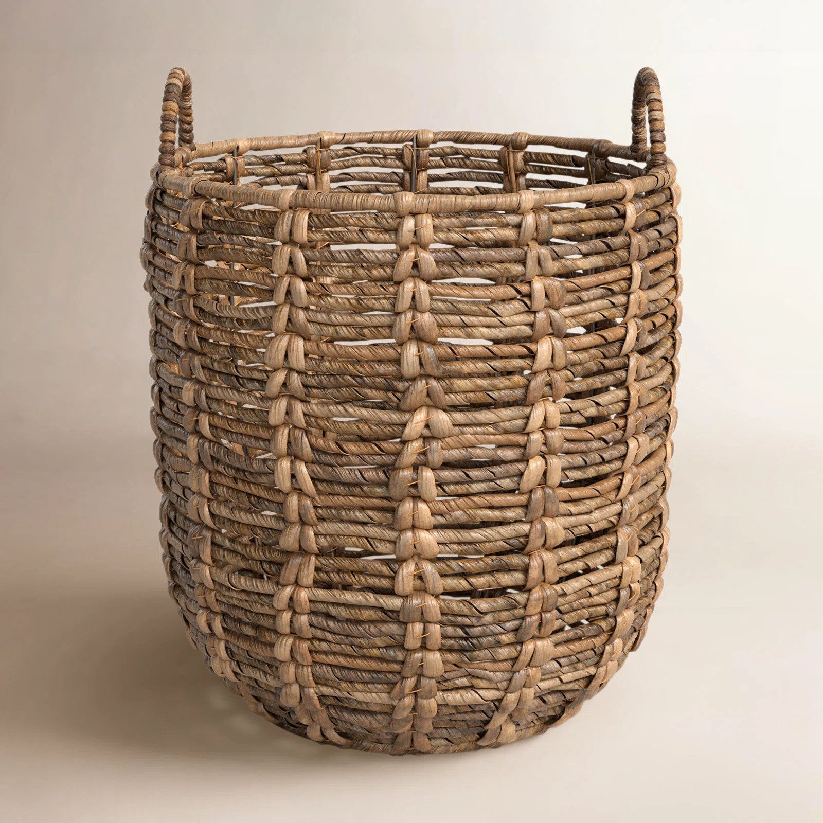 Kei Handmade Wicker Basket With Handles 1 | Joss & Main