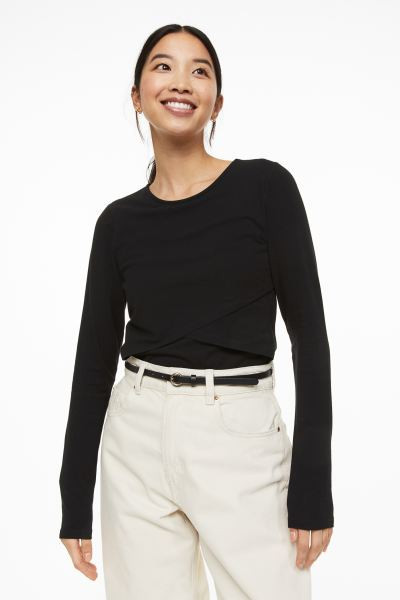 MAMA Ribbed Nursing Top | H&M (US + CA)