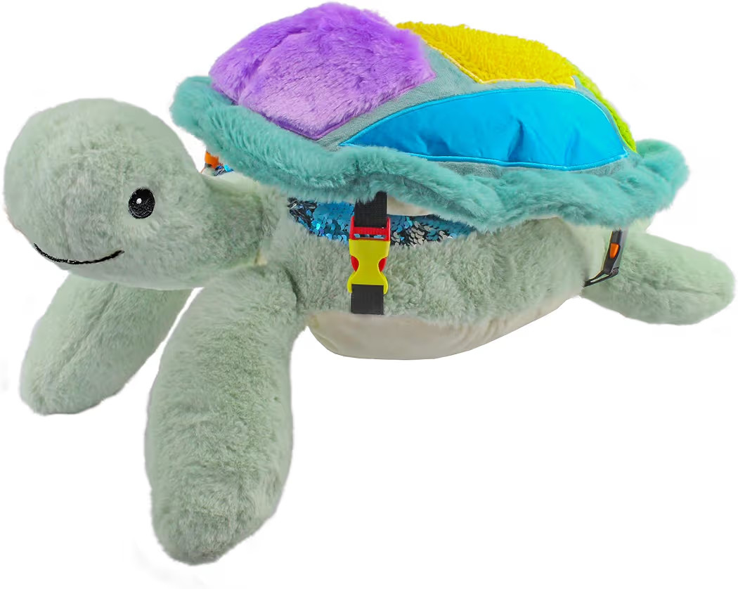 MEAVIA Weighted Sensory Lap Pad Sea Turtle Plush, Stuffed Turtle Toy, FEELix Collection | Amazon (US)