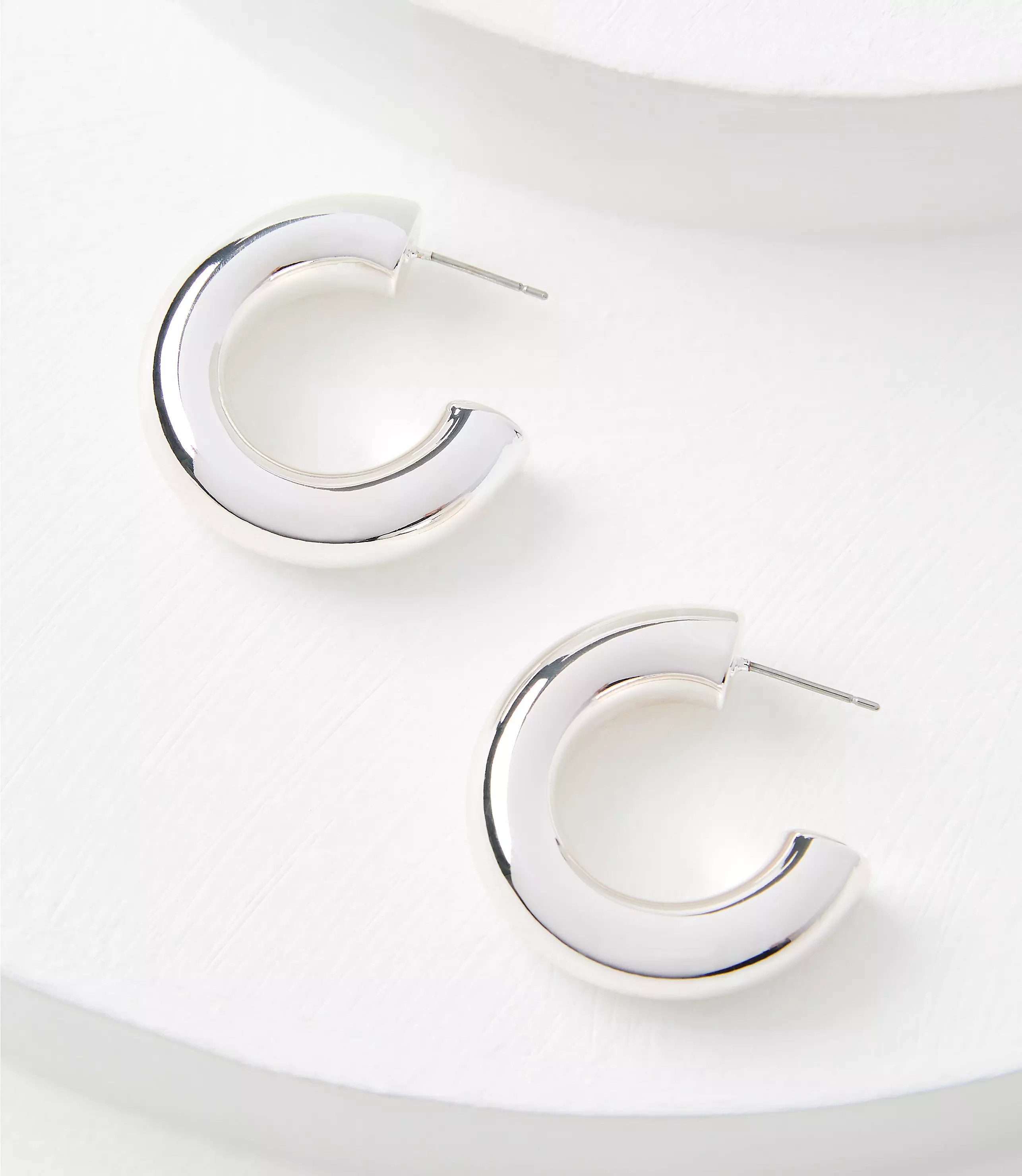 Tubular Hoop Earrings | LOFT