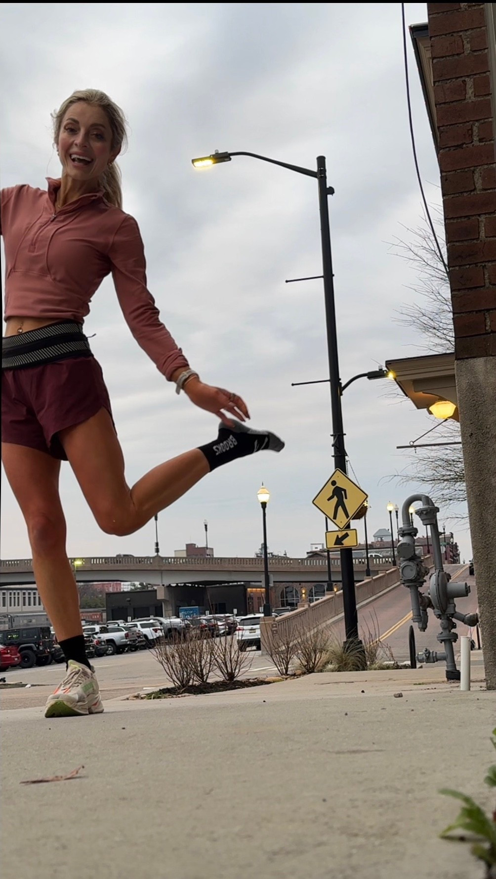 Maroon and mauve running outfit 

#LTKfitnessgoals #LTKActive #LTKSaleAlert