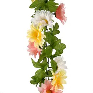 6ft. White, Yellow & Peach Daisy Chain Garland by Ashland® | Michaels | Michaels Stores