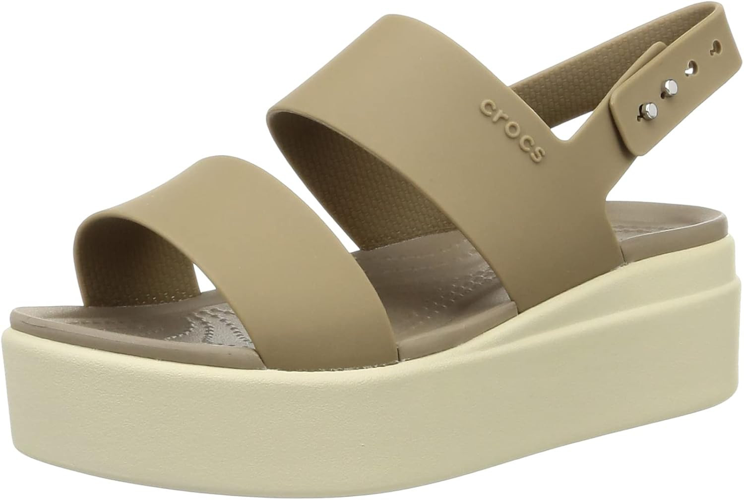 Crocs Women's Brooklyn Low Wedges Sandal | Amazon (US)