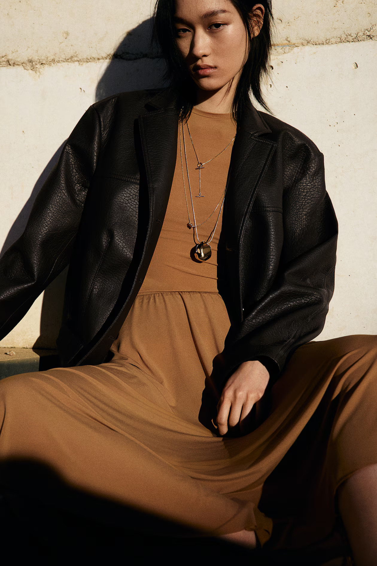 Einreihiger Blazer - Dunkelbraun - Ladies | H&M DE | H&M (DE, AT, CH, NL, FI)