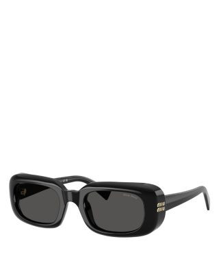 Miu Miu Rectangular Sunglasses, 52mm | Bloomingdale's (US)