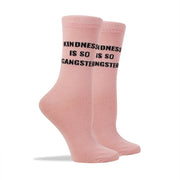 Kindness Is So Gangster Socks | Mulberry and Grand