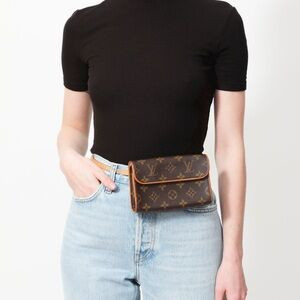 Louis Vuitton Brown Monogram Florentine Pochette | Poshmark