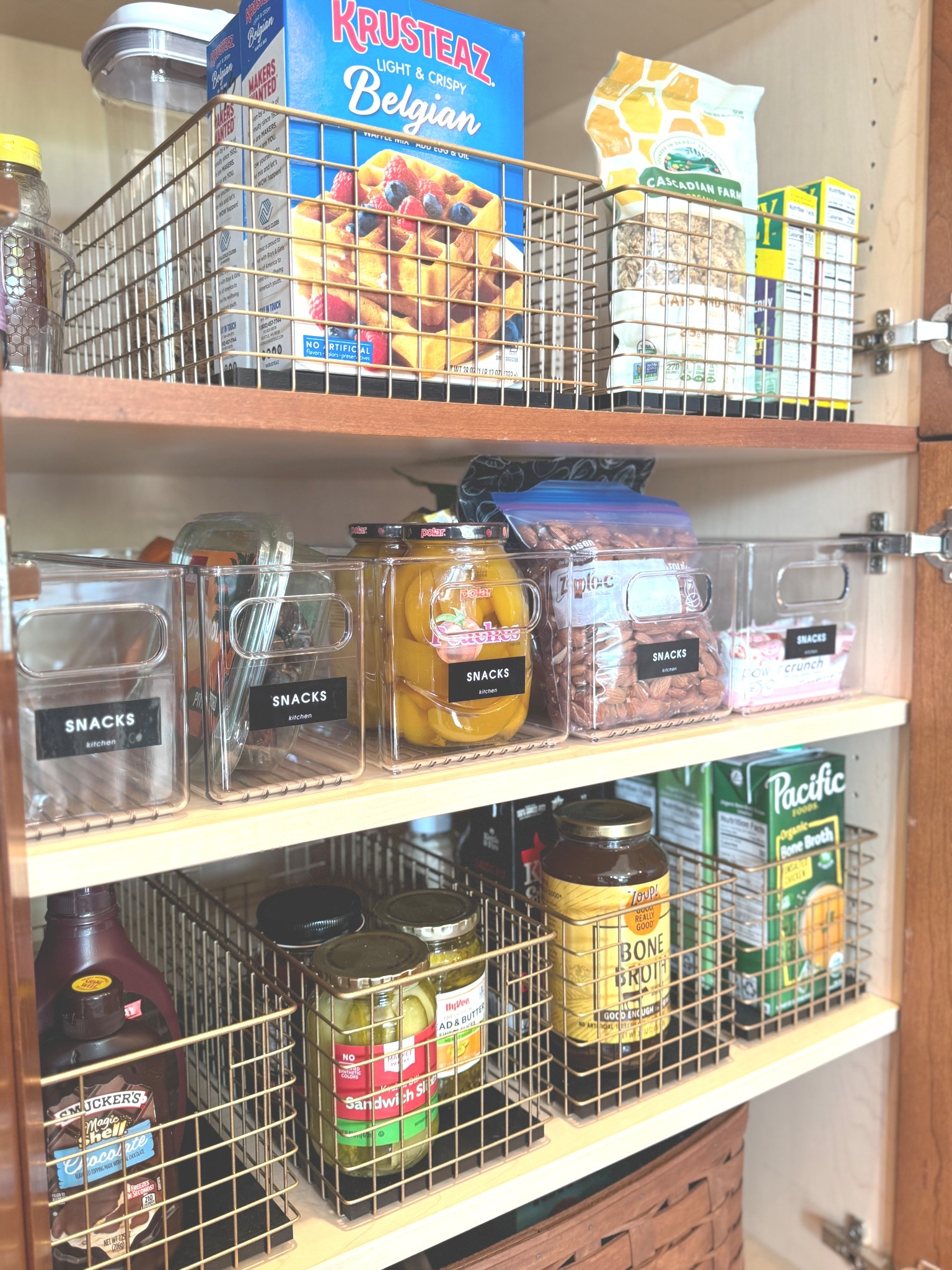 Pantry Organizers🤍

#LTKFamily #LTKHome