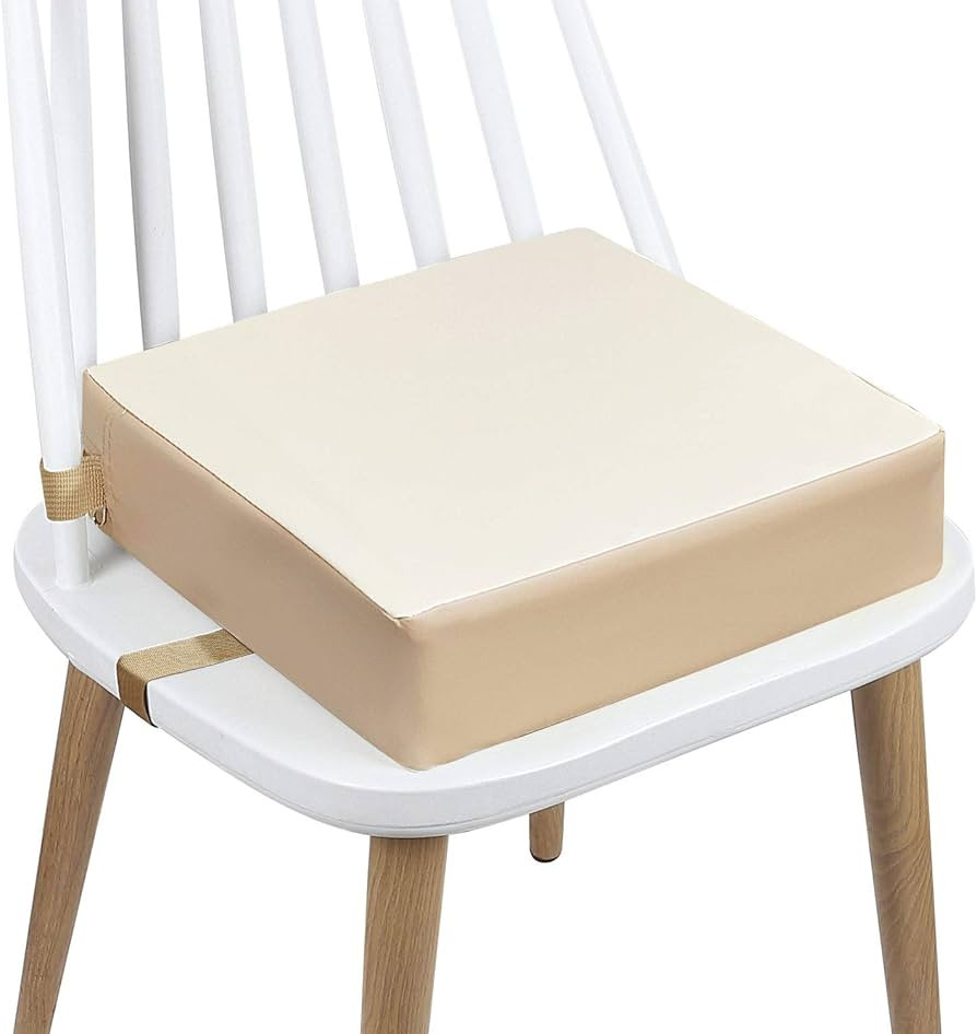 Toddler Booster Seat Dining, Washable 2 Straps Safety Buckle Kids Booster Seat for Dining Table, ... | Amazon (US)