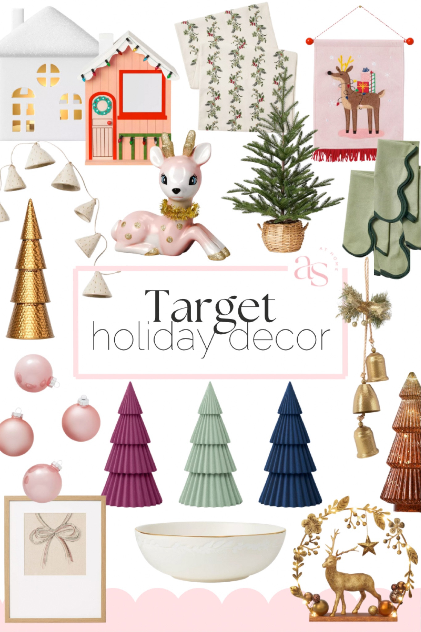Anyone ready for Christmas?! I am far from it, but loving all the holiday decor coming out right now! 

#targetfind #targetholiday

#LTKHoliday #LTKSeasonal #LTKhome