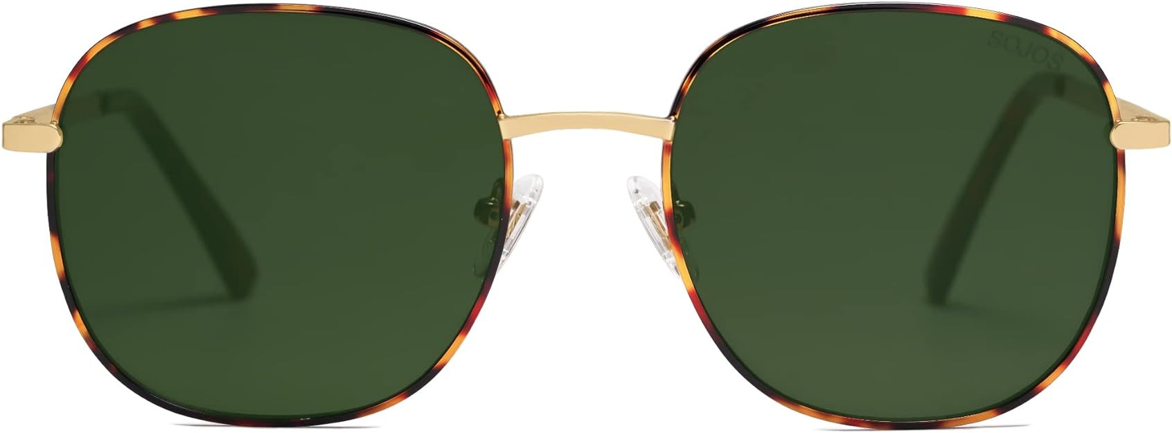 SOJOS Classic Square Sunglasses for Women Men with Spring Hinge Sunnies SJ1137 | Amazon (US)