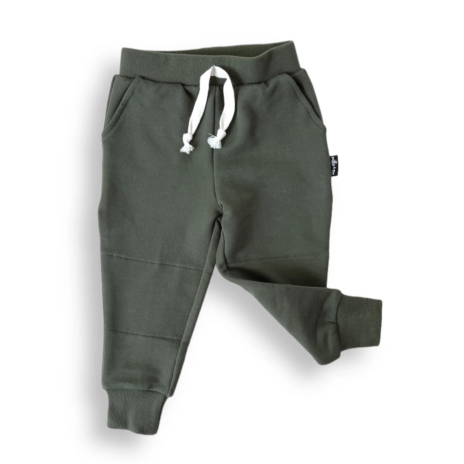 JOGGERS- Moss Bamboo French Terry | millie + roo