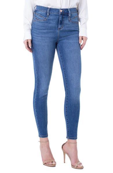 ABBY HIGH RISE ANKLE SKINNY ECO-FRIENDLY | Liverpool Jeans