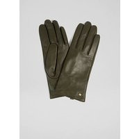 Gina Green Classic Lkb Stud Gloves, Green | L.K. Bennett (UK)