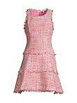 Tweed A-Line Dress | Saks Fifth Avenue