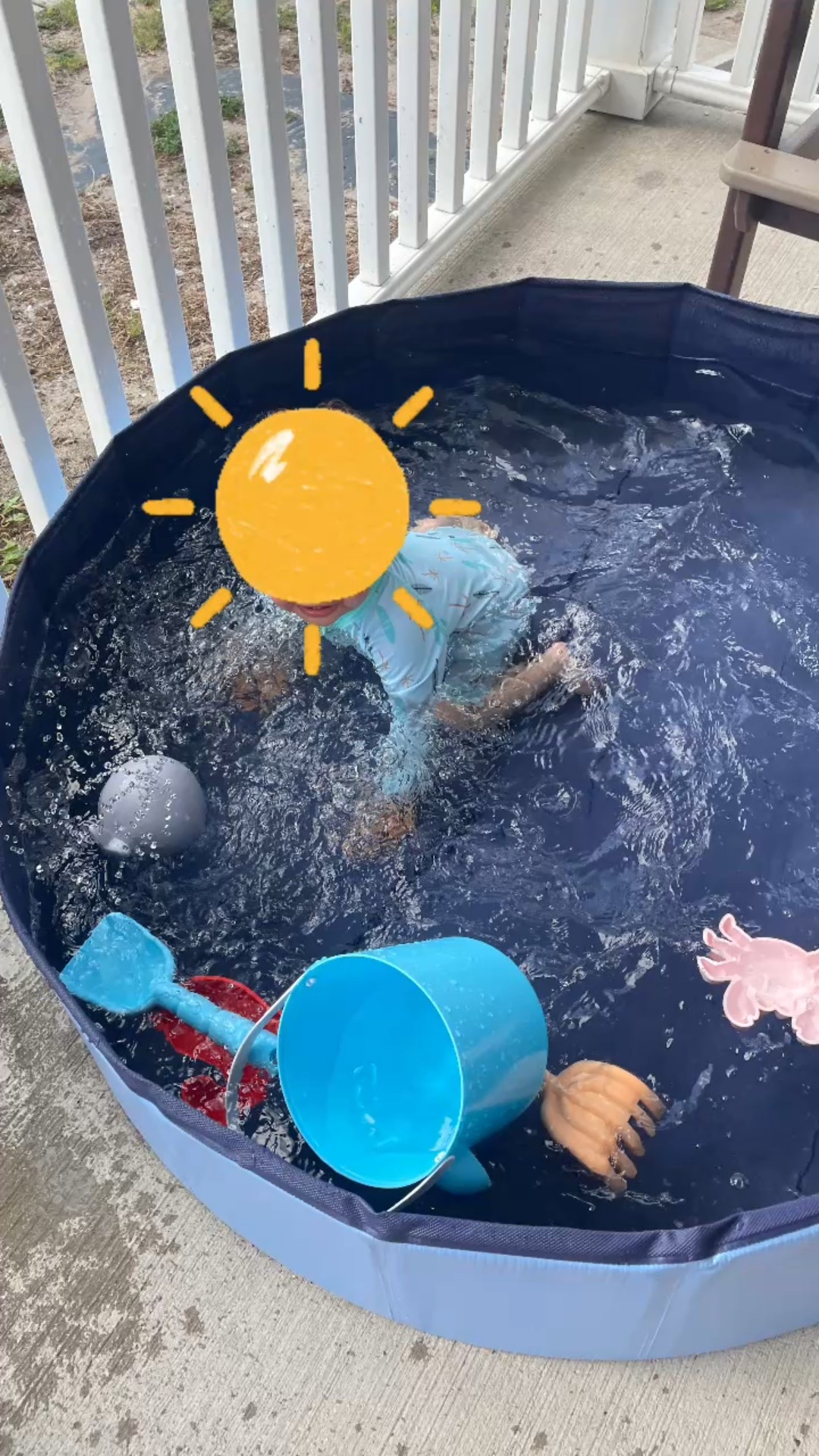 Best thing we brought to the beach was this kiddie pool for the afternoons when the beach was too hot. The whale bath toy was a huge hit. We brought a cover for the pool so it would keep it nice and clean day to day. We picked the large so that there would be space for us to sit in there with baby  

#LTKKids #LTKSwim #LTKFindsUnder50
