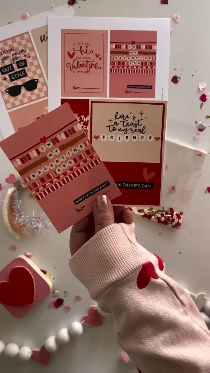 Everything you need to make these Swiftie Valentines with my printables at www.thelettervee.com

#LTKSeasonal #LTKkids #LTKGiftGuide