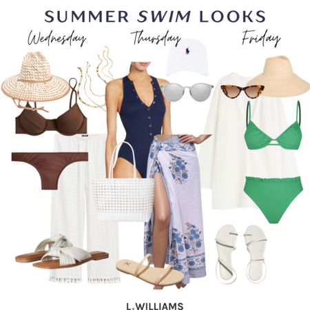 summer beach trip ready in these fun swim looks ☀️🤎

#LTKStyleTip #LTKSwim