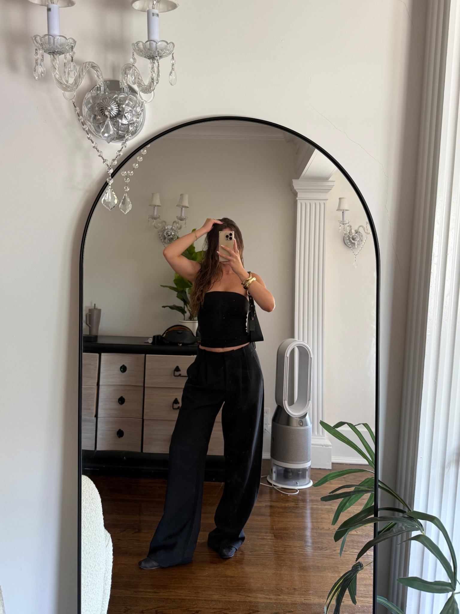 26 long pants 
small top