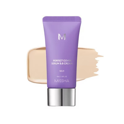 MISSHA M Perfect Cover Serum BB Cream #21 Light Beige - 1.18 fl. oz. | Target
