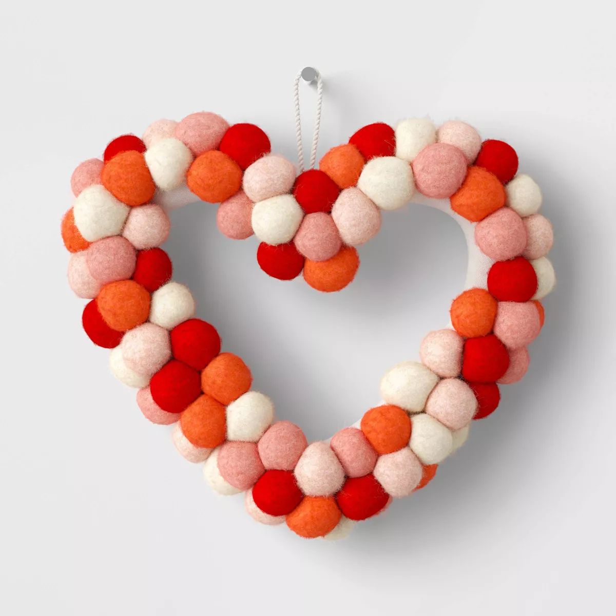 Pom Heart Wreath - Threshold™ | Target
