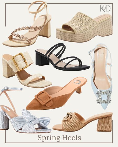 Heels for every spring and summer occasion! 

#LTKshoecrush #LTKfindsunder100 #LTKstyletip