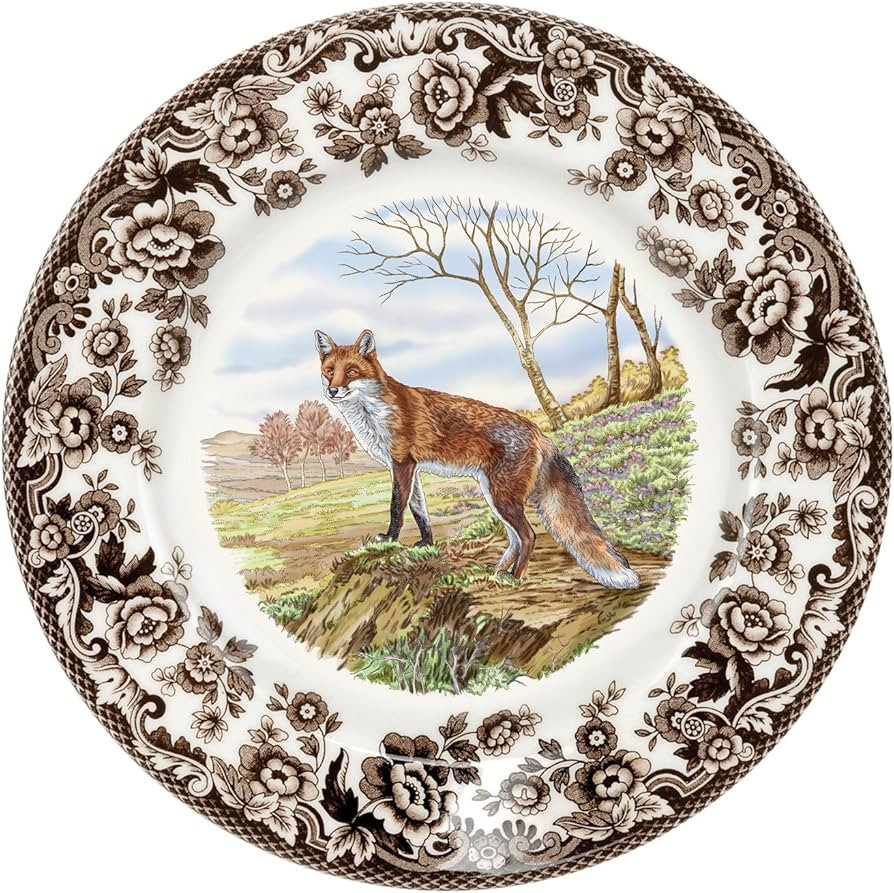 Spode Woodland Salad Plate, Red Fox, 8” | Perfect for Thanksgiving and Other Special Occasions ... | Amazon (US)