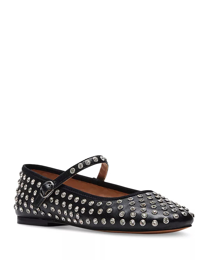 Women's Vinetta Rhinestone Studded Mary Jane Flats | Bloomingdale's (US)