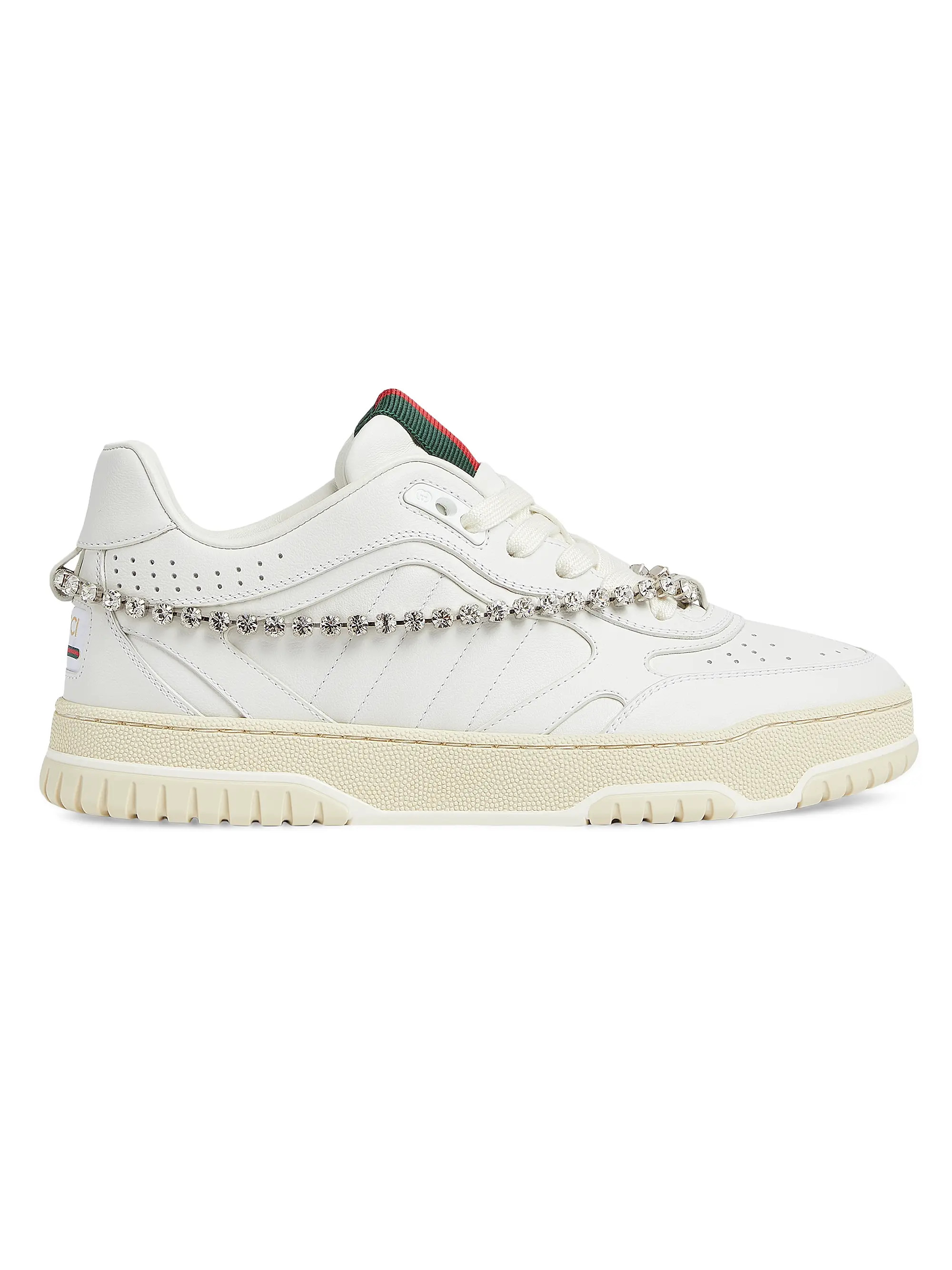 Re-Web Embellished Leather Sneakers | Saks Fifth Avenue