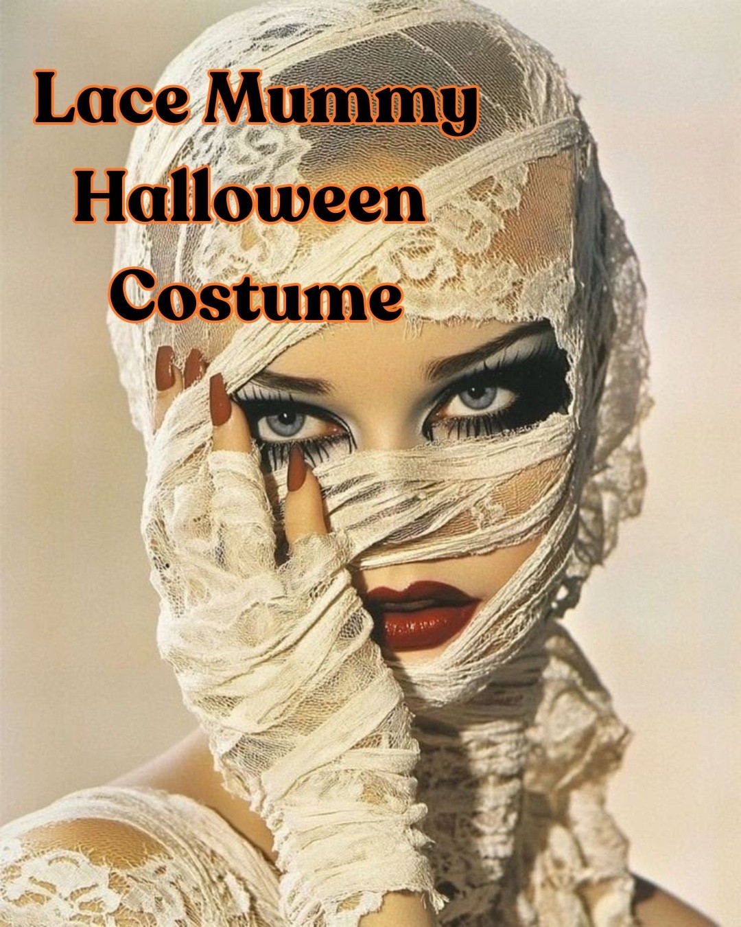 Lace and linen mummy costume finds!