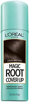 L'Oreal Paris Magic Root Cover Up Temporary Hair Color, Dark Brown, Instant Root Concealer Spray,... | Amazon (CA)