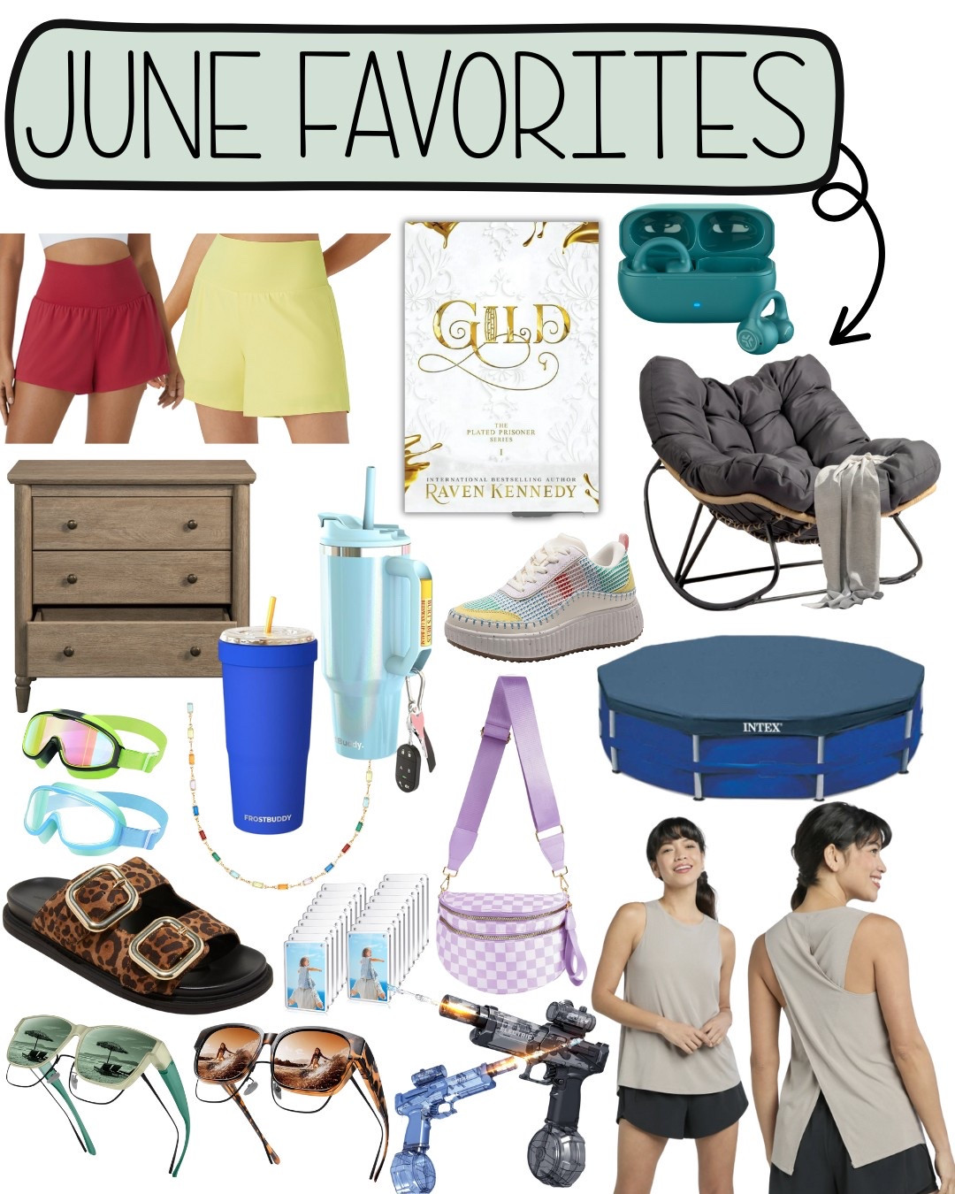 ✨ June Favorites Roundup ✨
From comfy athleisure and poolside essentials to cute bags, sunnies, and my current read—you’ll find a little bit of everything I’ve been loving this month 💛
Tap to shop everything that’s been making my summer smoother, cuter, and way more fun 🌈🏖️ #LTKSummer #LTKunder50 #MomLifeMustHaves #LTKFinds #JuneFavorites #AmazonFinds #TargetStyle #PoolDays #BookTok #LTKKids

#LTKHome #LTKFindsUnder50 #LTKSaleAlert