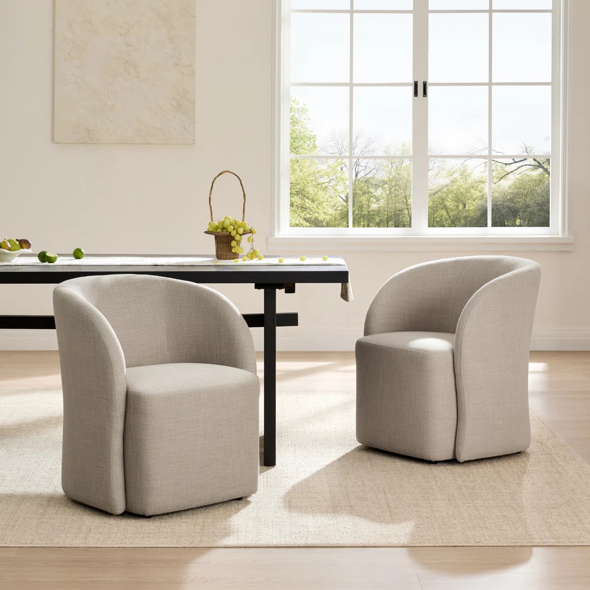 Frankie Caster Dining Chair | Wayfair North America