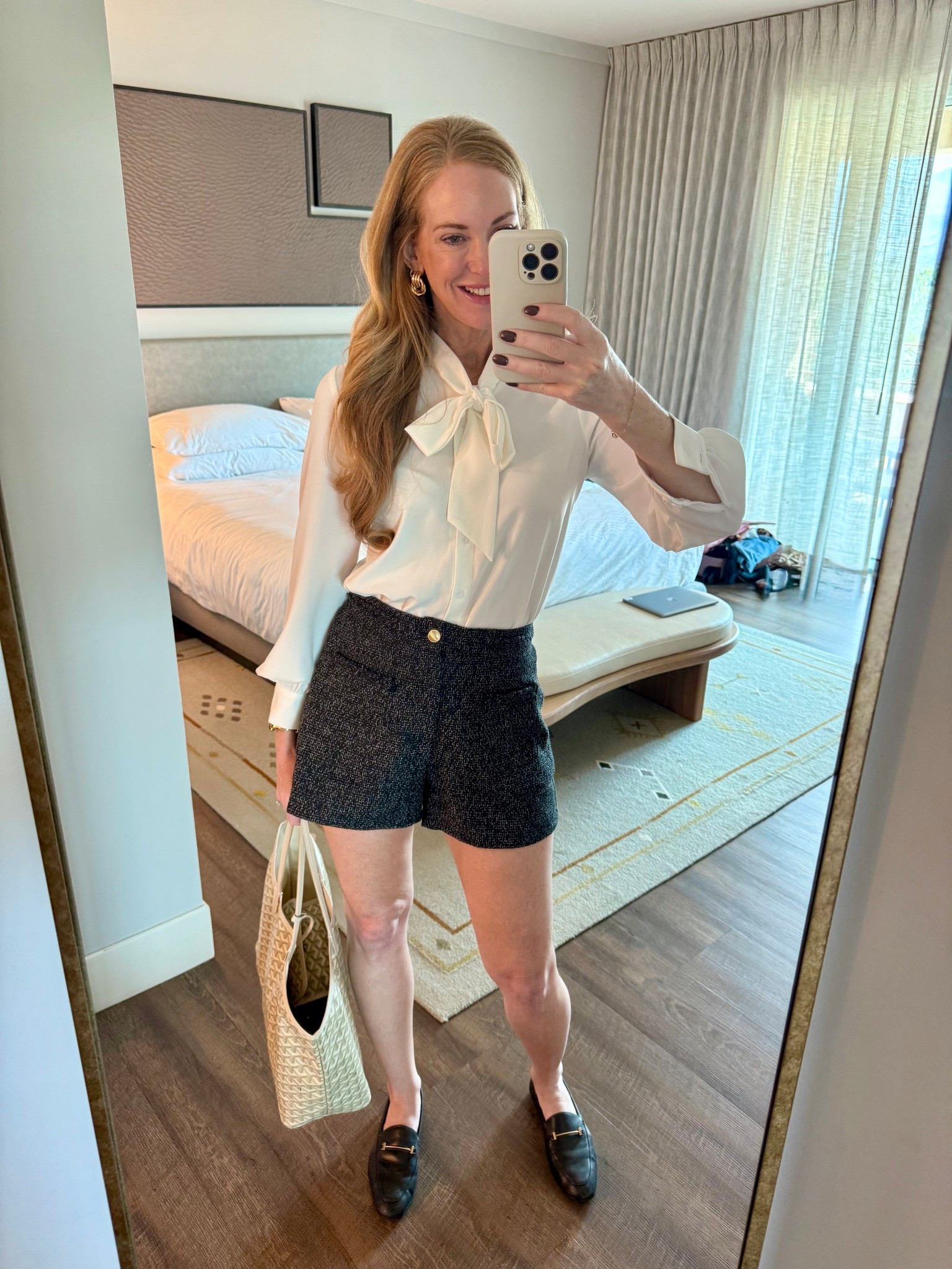 Yesterday’s outfit that I got so many compliments on! These cute shorts and bodysuit blouse are from Amazon! 

#LTKWorkwear #LTKFindsUnder50 #LTKOver40