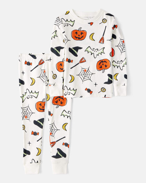 Baby 2-Piece Halloween 100% Snug Fit Cotton Pajamas - Ivory | Carter's Inc