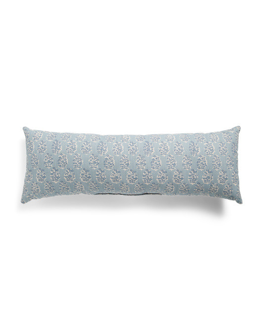 Made In Usa 14x36 Linen And Cotton Blend Double Sided Print Pillow | Throw Pillows | Marshalls | Marshalls