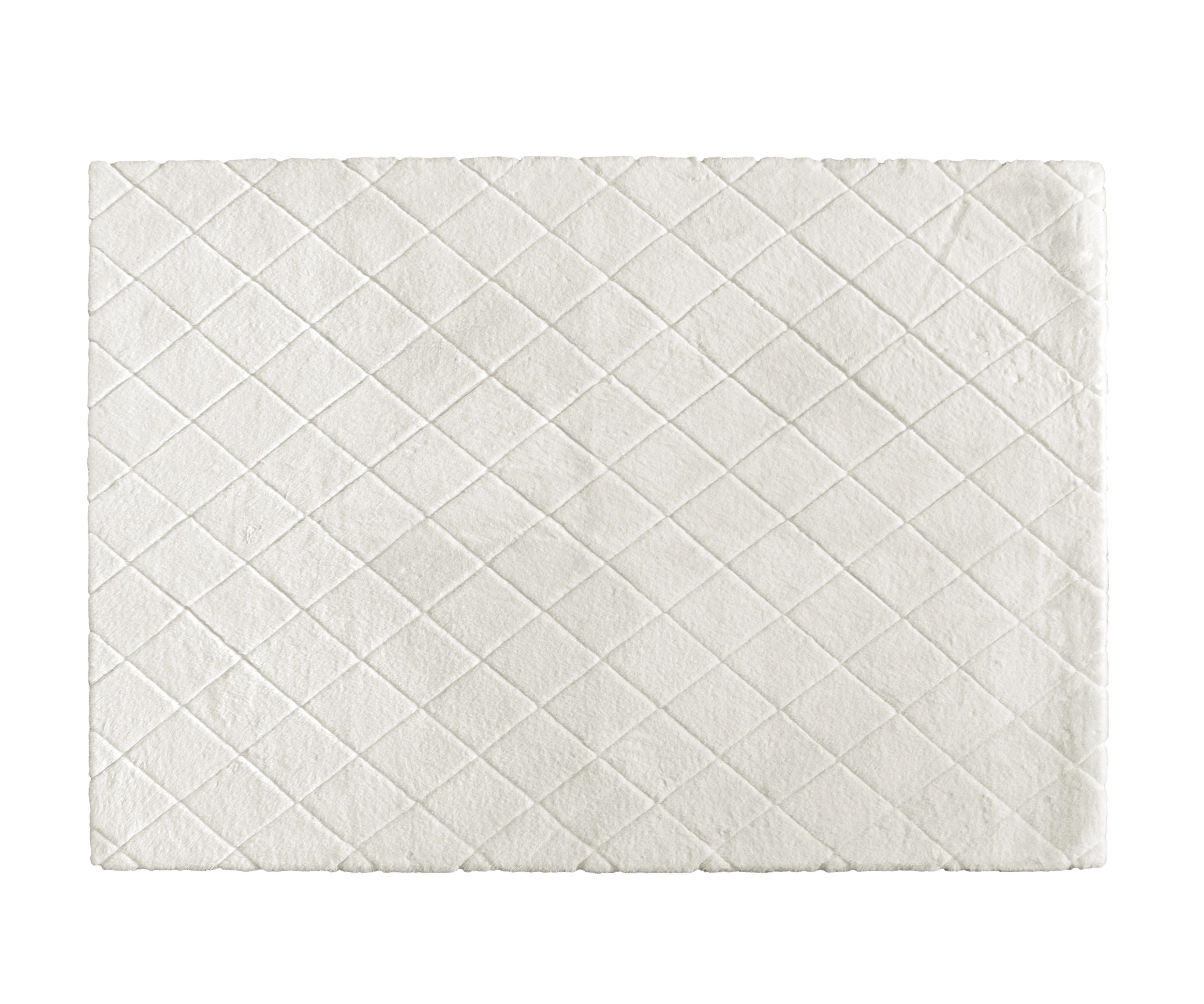 Better Homes & Gardens Diamond Fur Rug For Adults, White, 5'x7' | Walmart (US)