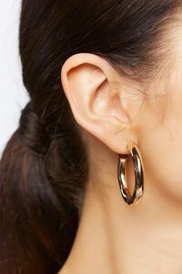 Hammered Hoop Earrings | Forever 21 (US)