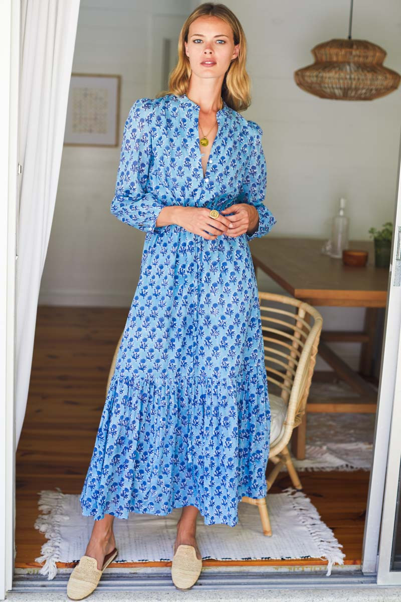 Frances Dress 3 - Little Marigolds Danube Organic | Emerson Fry