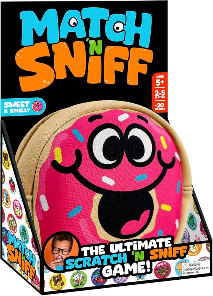 Schylling Match 'N Sniff Sweet & Smelly - Fun Family Matching Game for 2 to 5 Players - Smell, Sn... | Amazon (US)