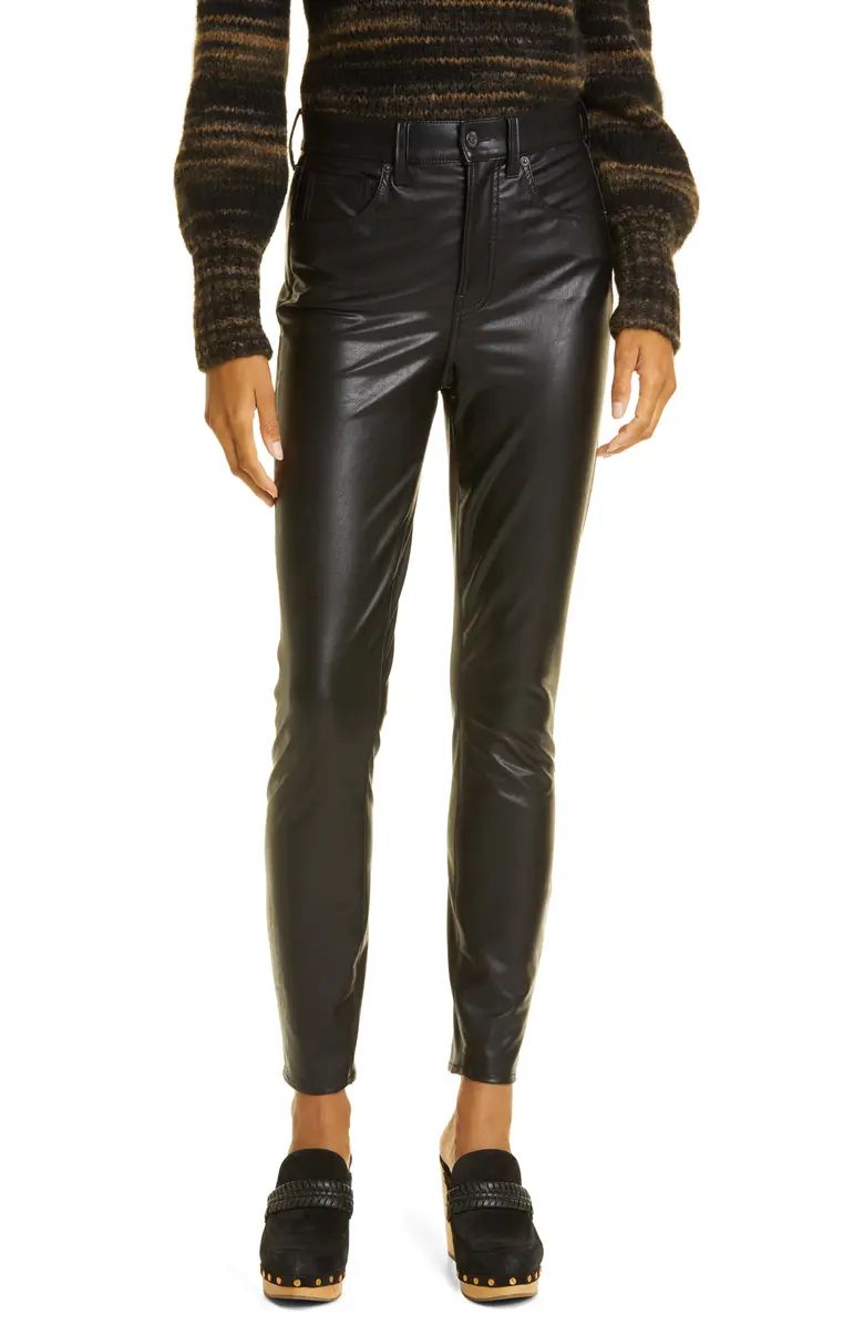 Maera Extra High Waist Faux Leather Skinny Pants | Nordstrom | Nordstrom