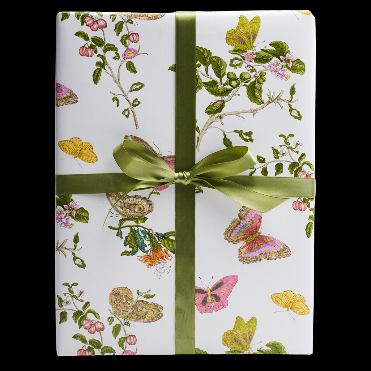 Baudin Butterfly Wrapping Paper In Blush | Over The Moon