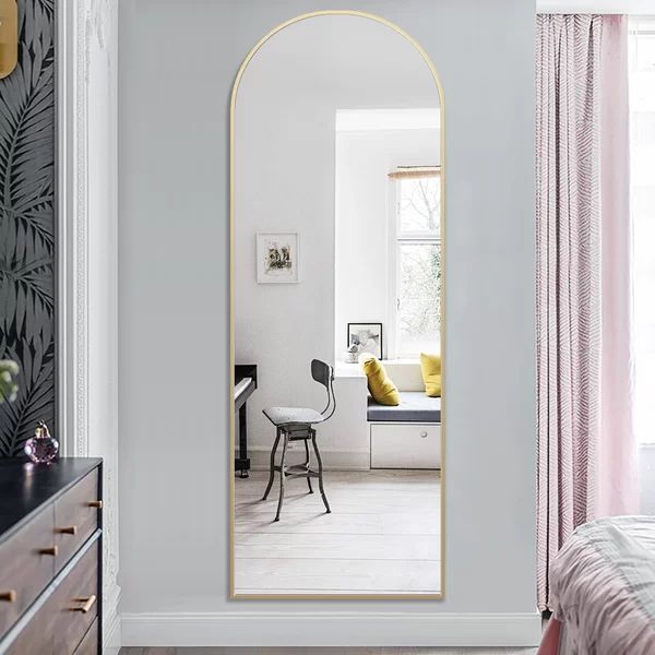 Greta Sleek Arched-Top Wall Mirror | Wayfair North America