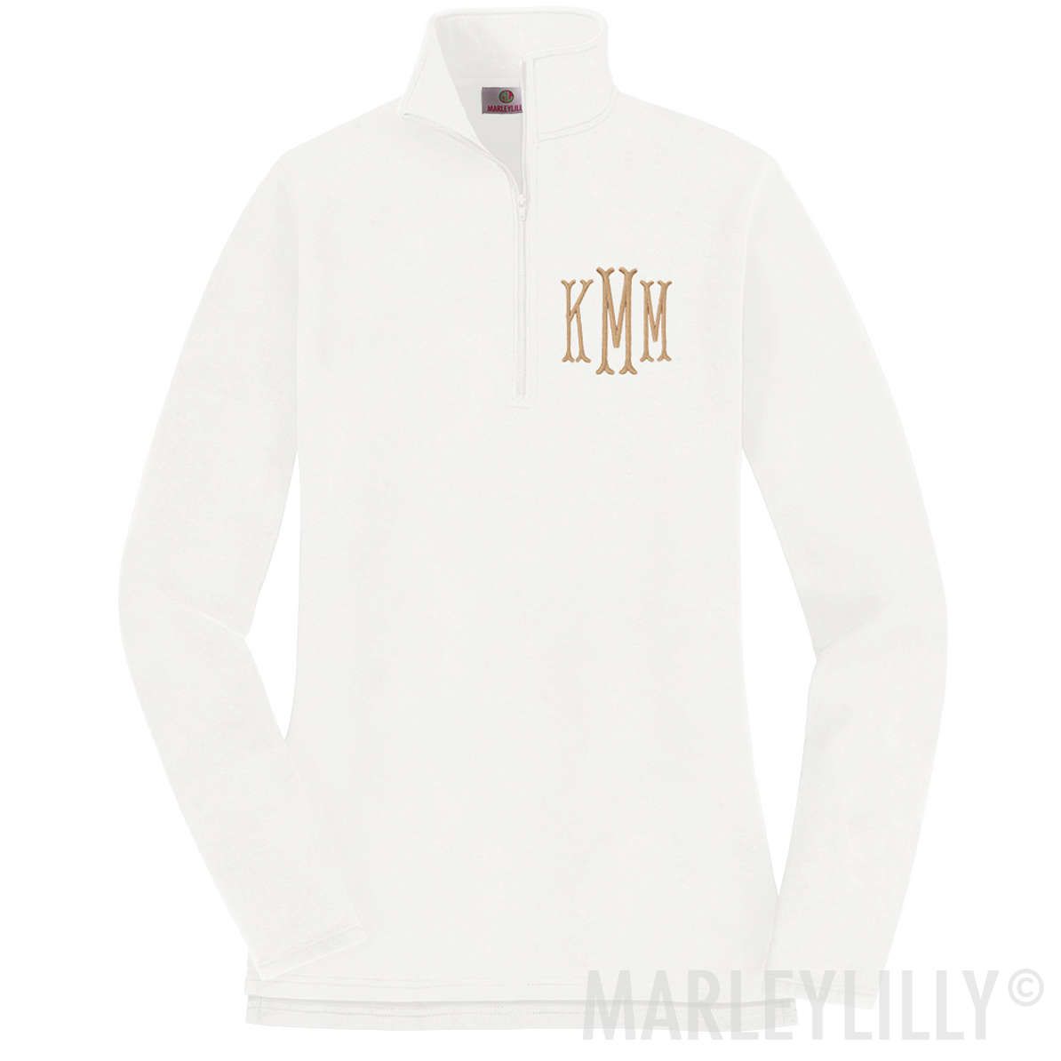 Monogrammed Pullover Sweatshirt | Marleylilly