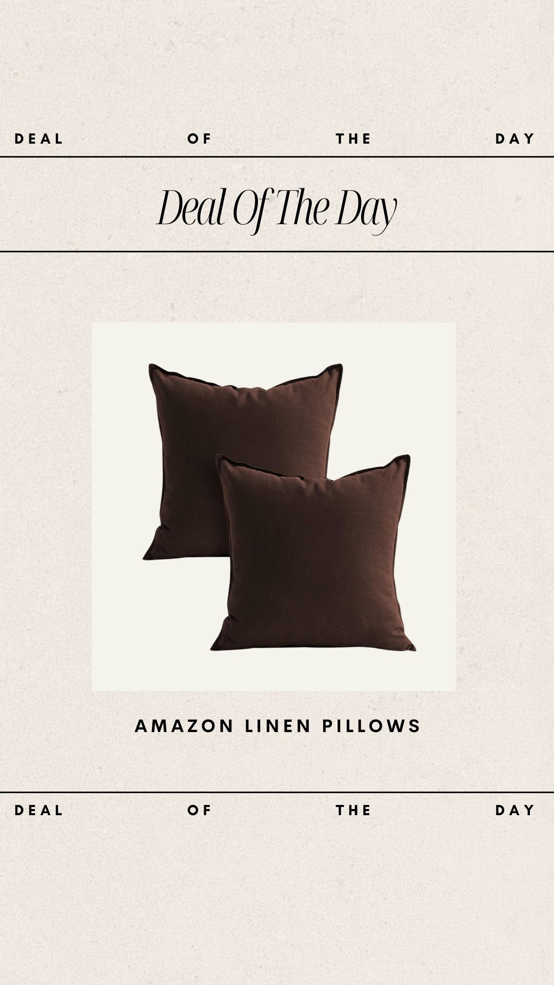 Jeanerlor Pack of 2, Cotton Linen Soft Soild Decorative Square Throw Pillow Covers Set Cushion Ca... | Amazon (US)