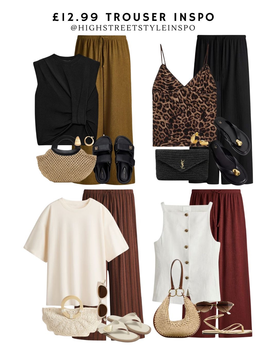 £12.99 trousers inspo ✨

Tags: trending now, spring style, city break, everyday style, elevated basics, capsule wardrobe, summer style, resort wear, vacation, spring fashion, spring outfits, date night outfits, holiday outfit, Ibiza 

#LTKunder100 #LTKSeasonal #LTKbasics #LTKcapsule  #LTKvacation  #LTKholiday

#LTKspring #LTKsummer #LTKuk #LTKspring #LTKsummer